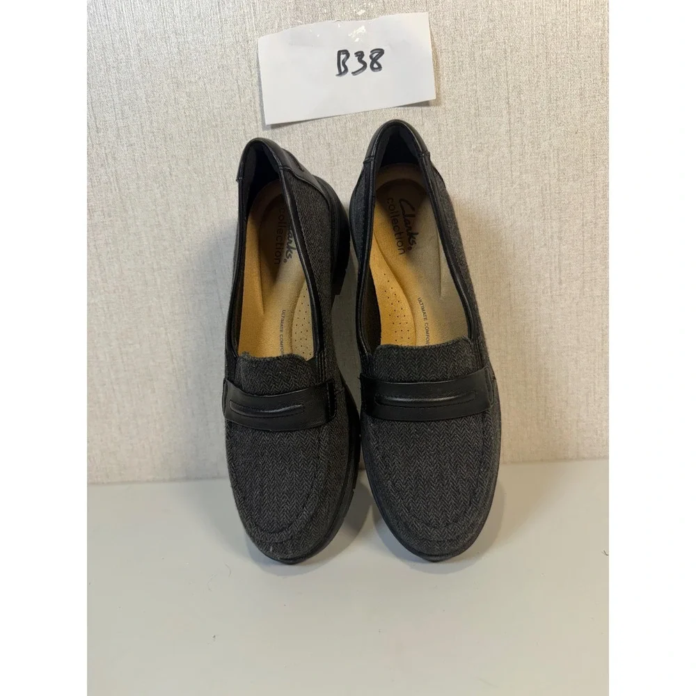 Clarks Collection Leather Loafers- Westlynn Bay Women‎ size 8M
